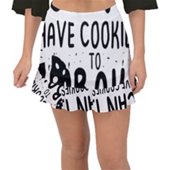 Baker T- Shirt Cool Bread Baking Bakers Saying Motif T- Shirt Yoga Reflexion Pose T- Shirtyoga Reflexion Pose T- Shirt Fishtail Mini Chiffon Skirt