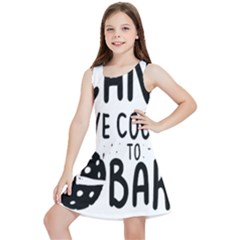 Baker T- Shirt Cool Bread Baking Bakers Saying Motif T- Shirt Yoga Reflexion Pose T- Shirtyoga Reflexion Pose T- Shirt Kids  Lightweight Sleeveless Dress