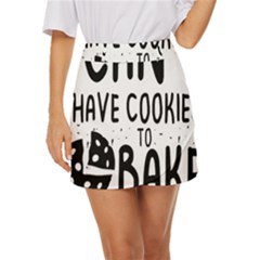 Baker T- Shirt Cool Bread Baking Bakers Saying Motif T- Shirt Yoga Reflexion Pose T- Shirtyoga Reflexion Pose T- Shirt Mini Front Wrap Skirt