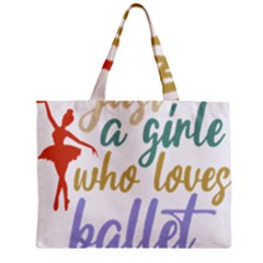 Ballet T- Shirtjust A Girle Who Loves Ballet T- Shirt Yoga Reflexion Pose T- Shirtyoga Reflexion Pose T- Shirt Zipper Mini Tote Bag