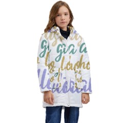 Ballet T- Shirtjust A Girle Who Loves Ballet T- Shirt Yoga Reflexion Pose T- Shirtyoga Reflexion Pose T- Shirt Kids  Hooded Longline Puffer Jacket by hizuto