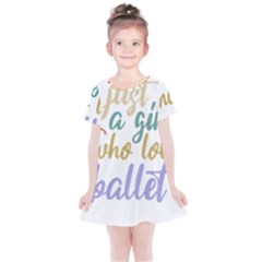 Ballet T- Shirtjust A Girle Who Loves Ballet T- Shirt Yoga Reflexion Pose T- Shirtyoga Reflexion Pose T- Shirt Kids  Simple Cotton Dress by hizuto