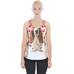 Basset Hound Gift T- Shirt Funny Basset Hound Valentine Heart Paw Basset Hound Dog Lover Valentine C Yoga Reflexion Pose T- Shirtyoga Reflexion Pose T- Shirt Piece Up Tank Top by hizuto