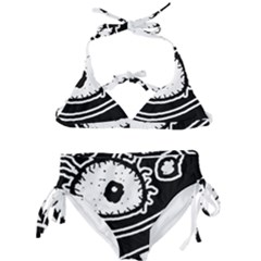 Monstrous Revelation Closeup Kids  Classic Bikini Set by dflcprintsclothing