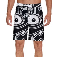 Monstrous Revelation Closeup Men s Beach Shorts by dflcprintsclothing