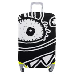 Monstrous Revelation Closeup Luggage Cover (medium) by dflcprintsclothing