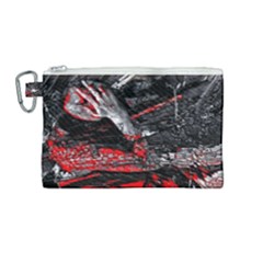 Molten Soul Canvas Cosmetic Bag (medium) by MRNStudios