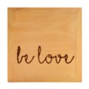 Be Love T- Shirt Be Love T- Shirt (1) Yoga Reflexion Pose T- Shirtyoga Reflexion Pose T- Shirt Wood Photo Frame Cube View2