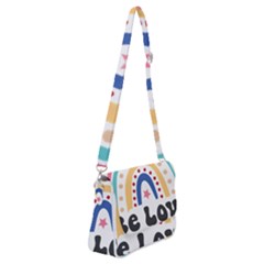 Be Love T- Shirt Be Love T- Shirt Yoga Reflexion Pose T- Shirtyoga Reflexion Pose T- Shirt Shoulder Bag With Back Zipper by hizuto