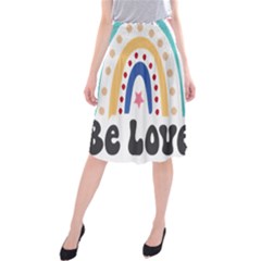 Be Love T- Shirt Be Love T- Shirt Yoga Reflexion Pose T- Shirtyoga Reflexion Pose T- Shirt Midi Beach Skirt by hizuto