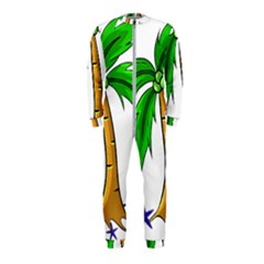 Beach Coconut Tree T- Shirt Beach Coconut Tree T- Shirt Yoga Reflexion Pose T- Shirtyoga Reflexion Pose T- Shirt Onepiece Jumpsuit (kids)