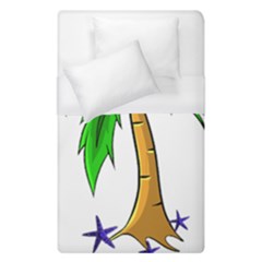 Beach Coconut Tree T- Shirt Beach Coconut Tree T- Shirt Yoga Reflexion Pose T- Shirtyoga Reflexion Pose T- Shirt Duvet Cover (single Size)