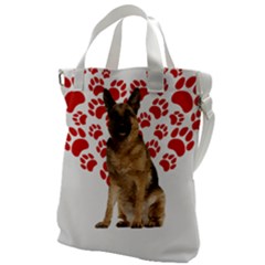 Belgian Malinois Gift T- Shirt Cool Belgian Malinois Valentine Heart Paw Belgian Malinois Dog Lover Yoga Reflexion Pose T- Shirtyoga Reflexion Pose T- Shirt Canvas Messenger Bag by hizuto