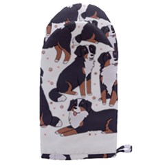 Bernese Mountain Dog T- Shirtbernese Mountain Dog Illustration T- Shirt Yoga Reflexion Pose T- Shirtyoga Reflexion Pose T- Shirt Microwave Oven Glove by hizuto