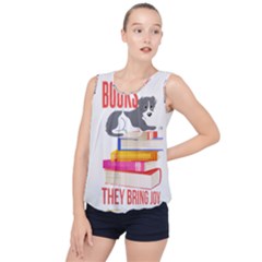 Best Friend T- Shirt Cool Dog Pet Book Saying T- Shirt Yoga Reflexion Pose T- Shirtyoga Reflexion Pose T- Shirt Bubble Hem Chiffon Tank Top by hizuto