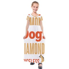 Best Friend T- Shirt Cool Dog Pet Saying T- Shirt (3) Yoga Reflexion Pose T- Shirtyoga Reflexion Pose T- Shirt Kids  Short Sleeve Maxi Dress by hizuto