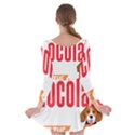 Best Friend T- Shirt Cool Dog Pet Saying T- Shirt Yoga Reflexion Pose T- Shirtyoga Reflexion Pose T- Shirt Long Sleeve Skater Dress View2