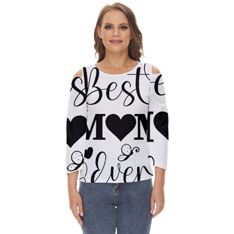 Best Mom Ever Gift T- Shirt Best Knitting Mom Ever T- Shirt Yoga Reflexion Pose T- Shirtyoga Reflexion Pose T- Shirt Cut Out Wide Sleeve Top by hizuto