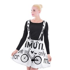 Bicycle T- Shirt Bicycle Commuting Is The Only Way For Me T- Shirt Yoga Reflexion Pose T- Shirtyoga Reflexion Pose T- Shirt Suspender Skater Skirt by hizuto