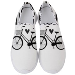 Bicycle T- Shirt Bicycle Commuting Is The Only Way For Me T- Shirt Yoga Reflexion Pose T- Shirtyoga Reflexion Pose T- Shirt Men s Slip On Sneakers by hizuto