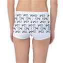 Black And White Cow T- Shirt Black And White Cows Keep On Moooving Cow Puns T- Shirt Yoga Reflexion Pose T- Shirtyoga Reflexion Pose T- Shirt Reversible Boyleg Bikini Bottoms View4