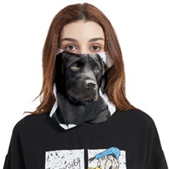 Black Labrador T- Shirt Black Labrador - Labrador Mom T- Shirt (1) Yoga Reflexion Pose T- Shirtyoga Reflexion Pose T- Shirt Face Covering Bandana (two Sides) by hizuto