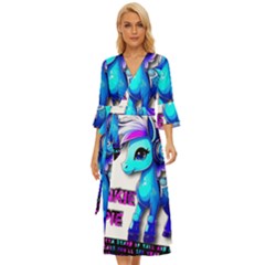 Pinkie Pie  Midsummer Wrap Dress by Internationalstore