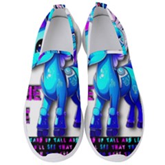 Pinkie Pie  Men s Slip On Sneakers