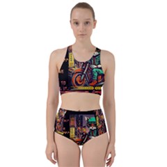 A Little Cat Racer Back Bikini Set by Internationalstore