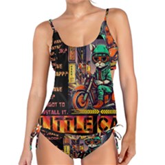 A Little Cat Tankini Set by Internationalstore