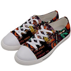 A Little Cat Men s Low Top Canvas Sneakers by Internationalstore