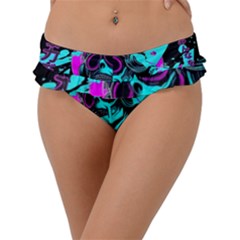 Aesthetic Art  Frill Bikini Bottoms by Internationalstore