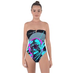 Aesthetic Art  Tie Back One Piece Swimsuit by Internationalstore