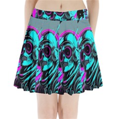 Aesthetic Art  Pleated Mini Skirt by Internationalstore