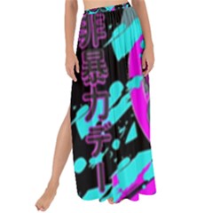 Aesthetic Art  Maxi Chiffon Tie-up Sarong by Internationalstore