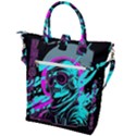 Aesthetic art  Buckle Top Tote Bag View2