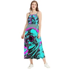 Aesthetic Art  Boho Sleeveless Summer Dress by Internationalstore