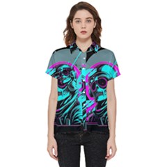 Aesthetic Art  Short Sleeve Pocket Shirt by Internationalstore