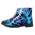 Aesthetic art  Men s High-Top Canvas Sneakers View2