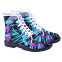 Aesthetic art  Men s High-Top Canvas Sneakers View3