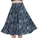 Ceramics Broken  A-Line Full Circle Midi Skirt With Pocket View1