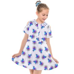 Last Unicorn  Kids  Short Sleeve Shirt Dress by Internationalstore