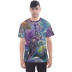 Abstract Blossoms  Men s Sport Mesh T-shirt