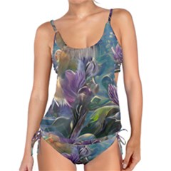 Abstract Blossoms  Tankini Set by Internationalstore