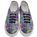 Abstract Blossoms  Women s Classic Low Top Sneakers View1