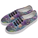 Abstract Blossoms  Women s Classic Low Top Sneakers View2