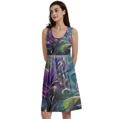 Abstract Blossoms  Classic Skater Dress by Internationalstore