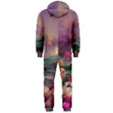 Abstract Flowers  Hooded Jumpsuit (Men) View2