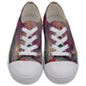 Abstract Flowers  Kids  Low Top Canvas Sneakers View1