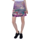 Abstract Flowers  Tennis Skirt View1